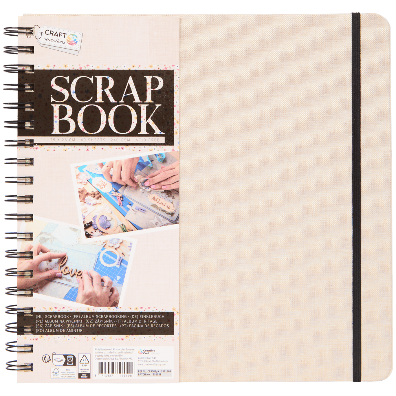 Craft Sensations Scrapbook