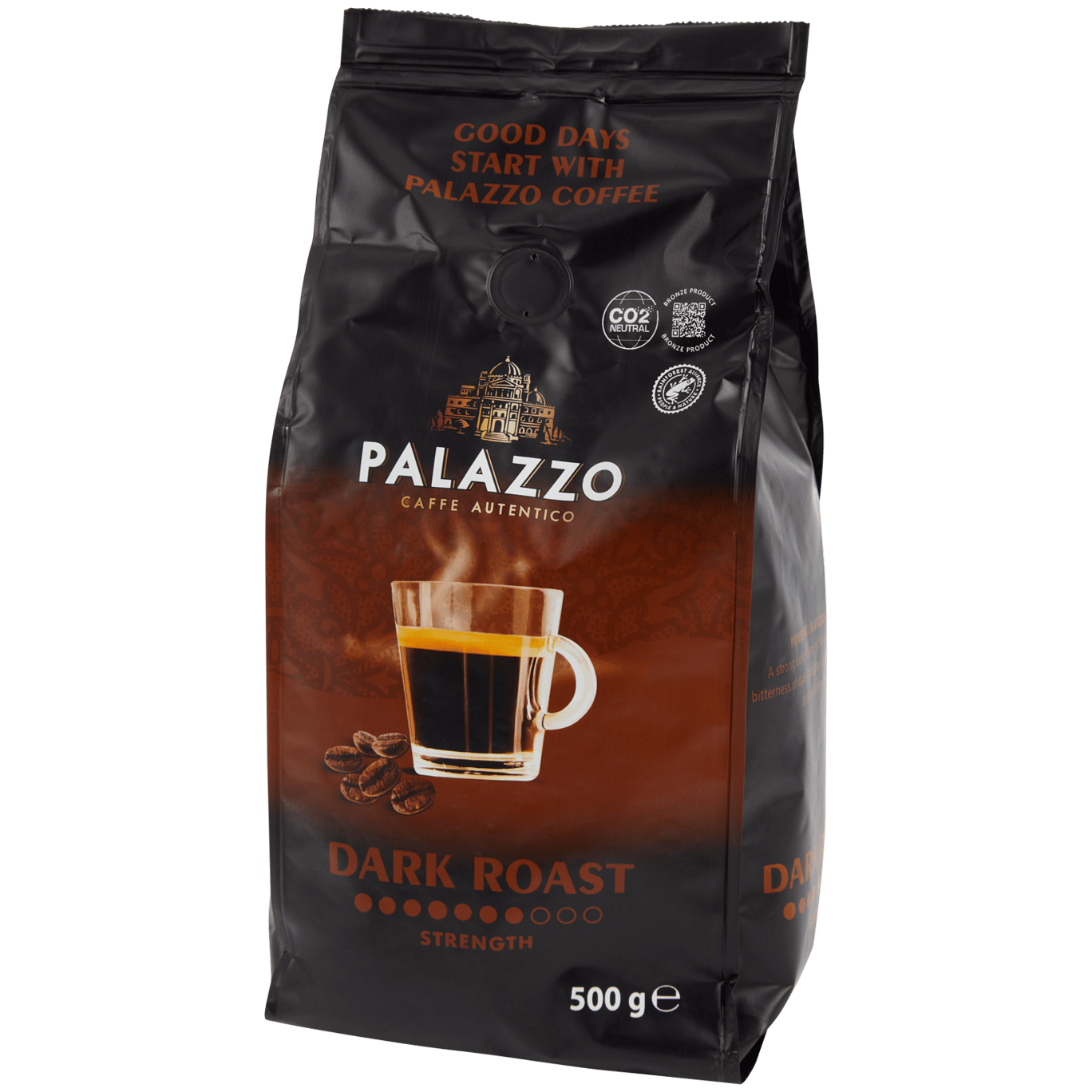 Café en grain Palazzo Dark Roast