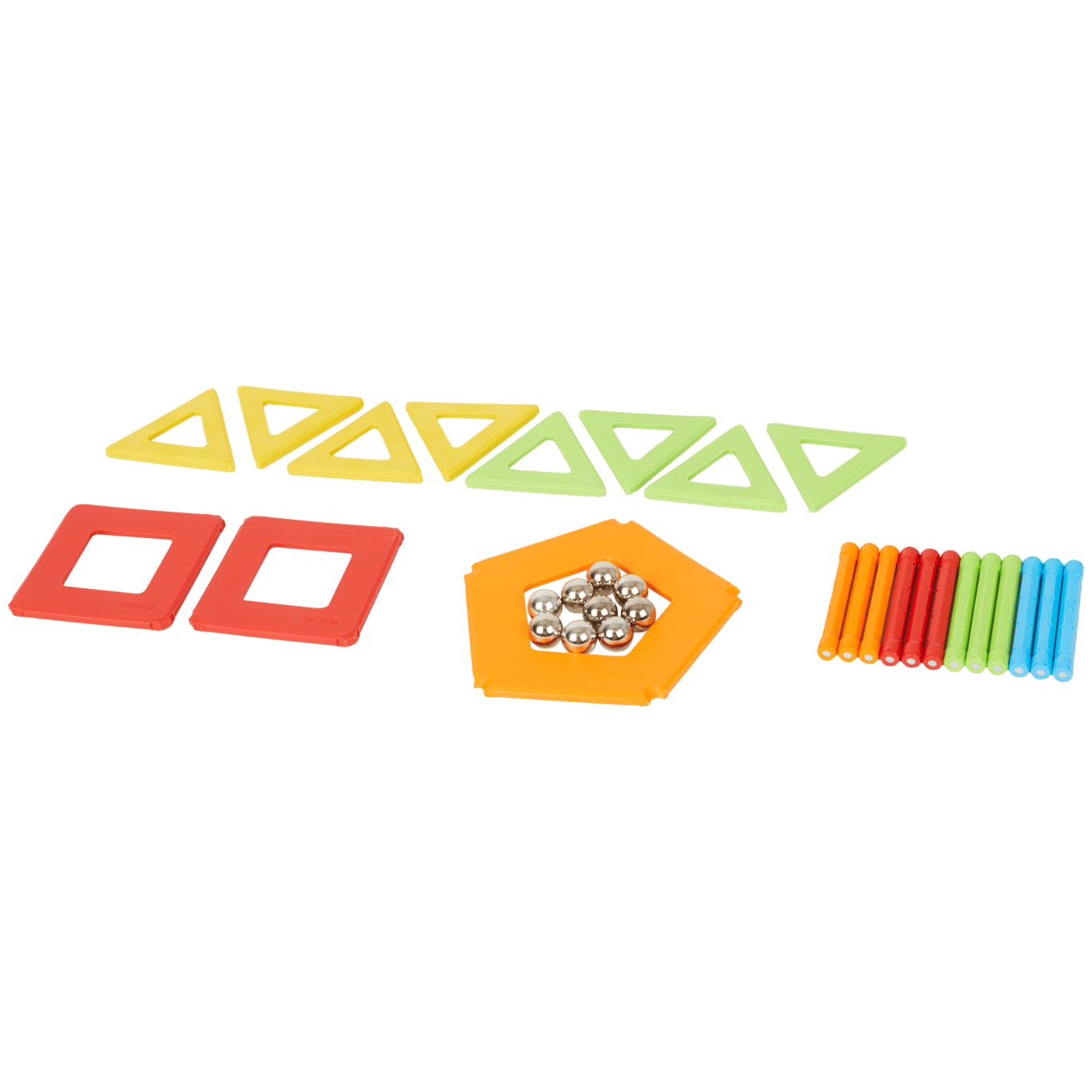 Jogo de construções Geomag Rainbow