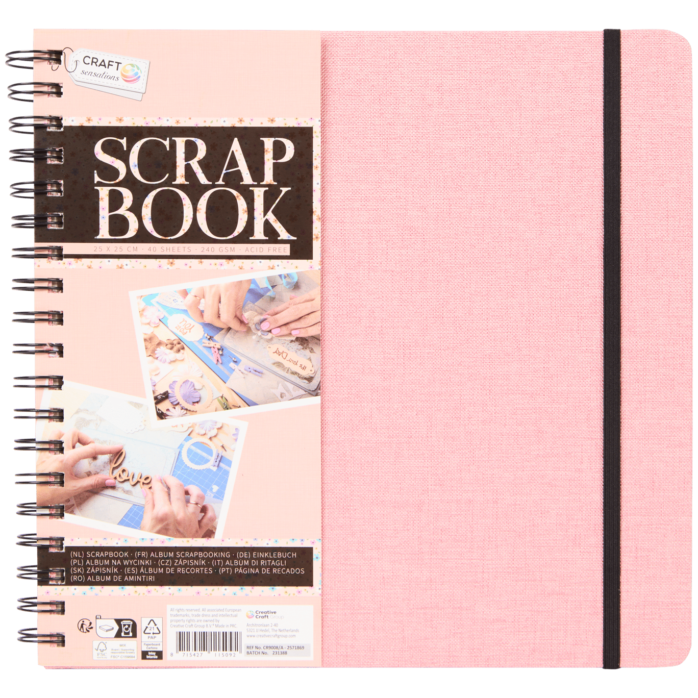 Carnet de scrapbooking Craft Sensations