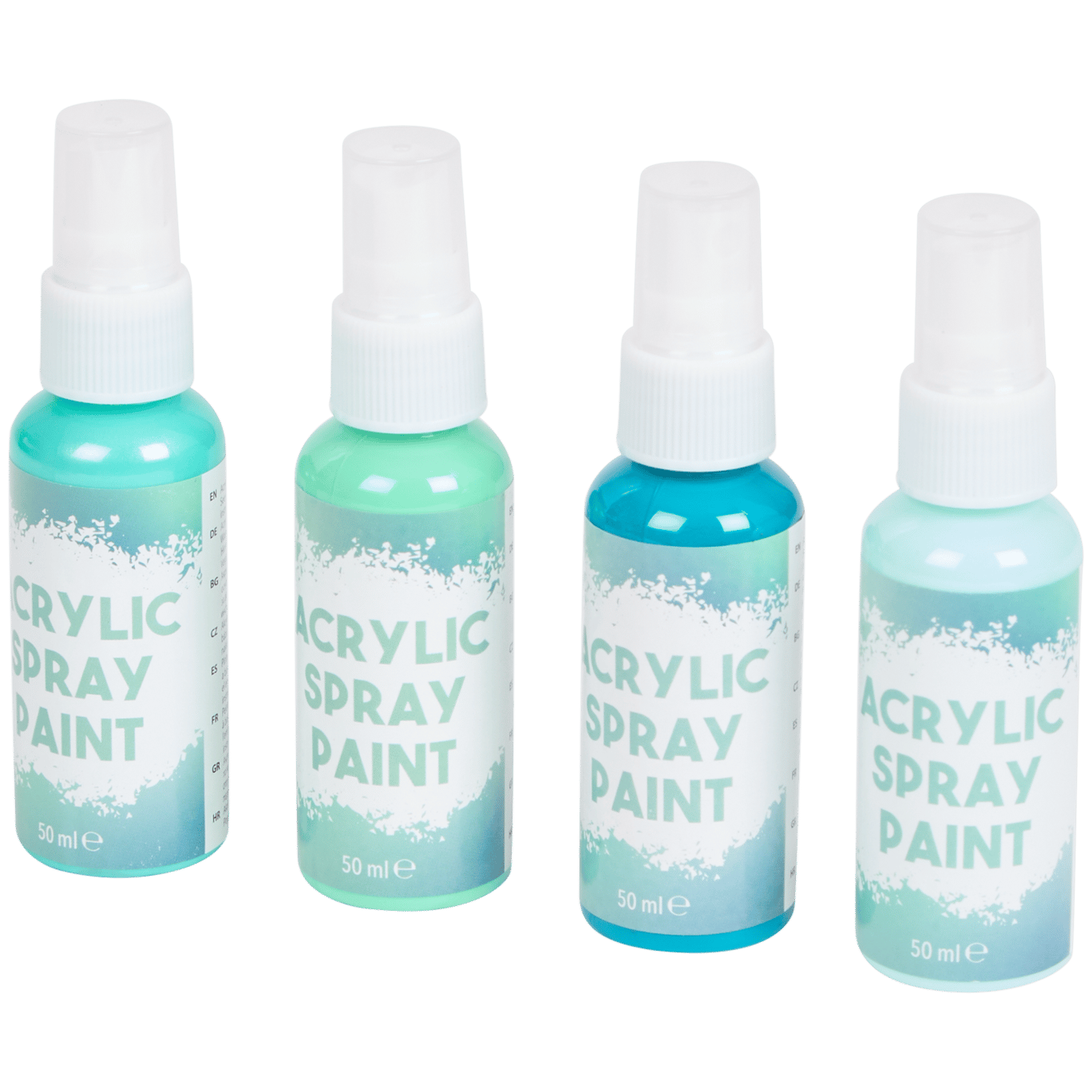 Sprays acryliques Avec