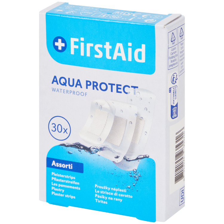 First Aid Pflasterstrips Aqua Protect