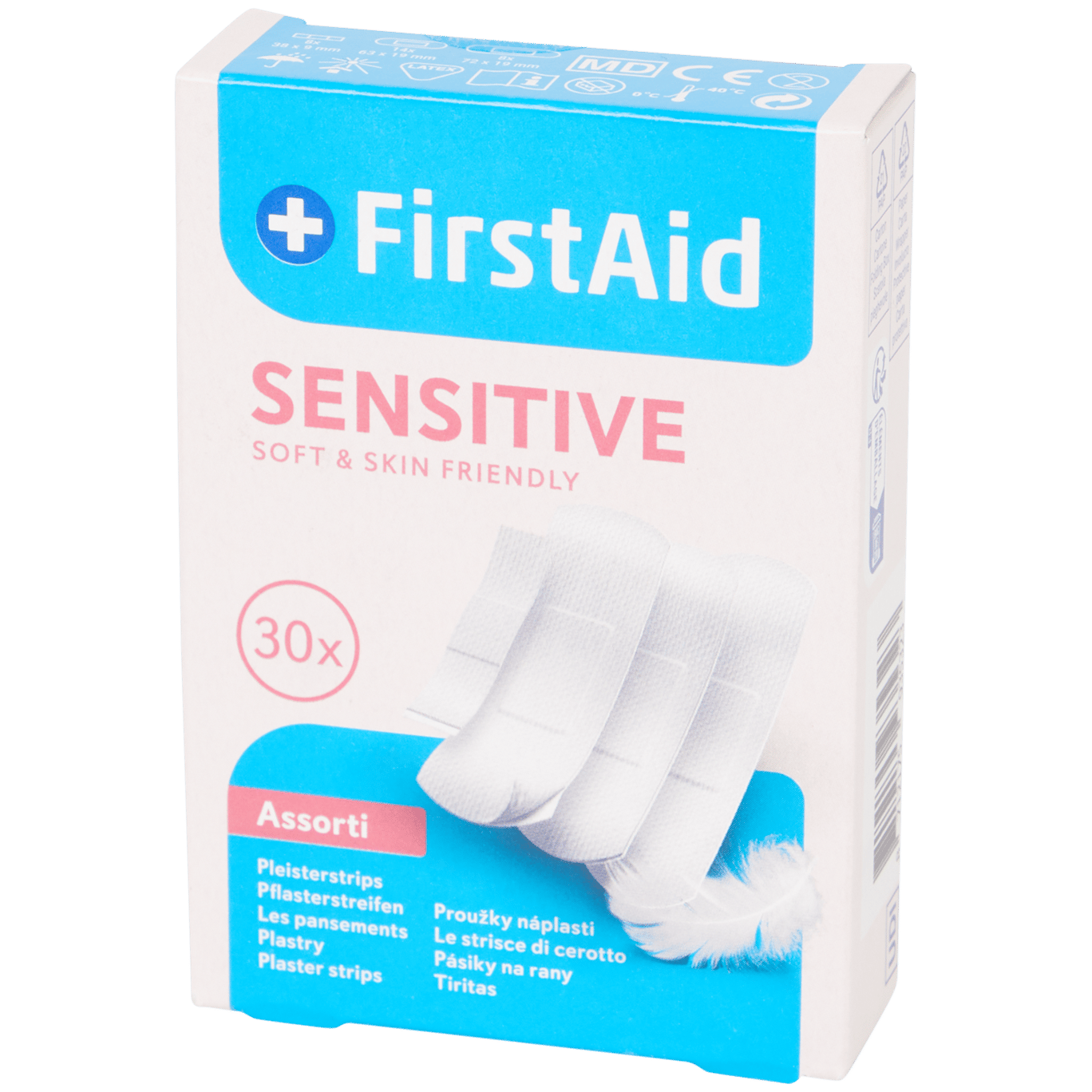 Náplasti First Aid Sensitive