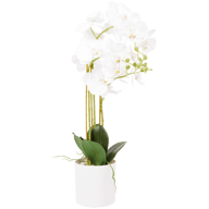 Umelá orchidea v kvetináči