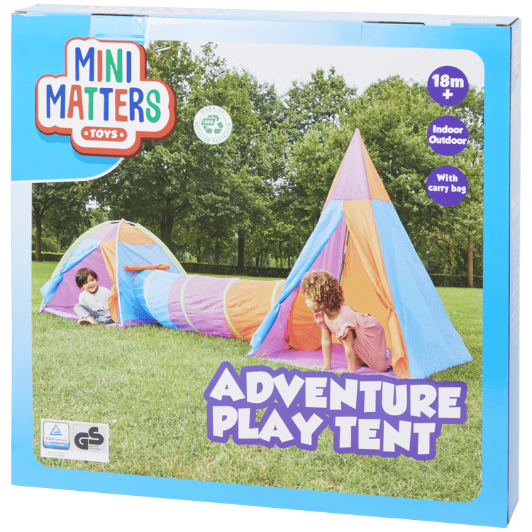 Tenda gioco con tunnel Mini Matters