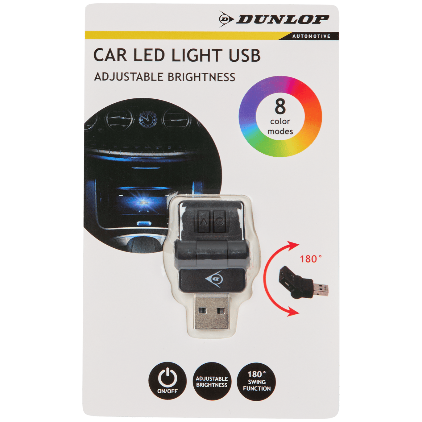 Dunlop auto USB-lamp