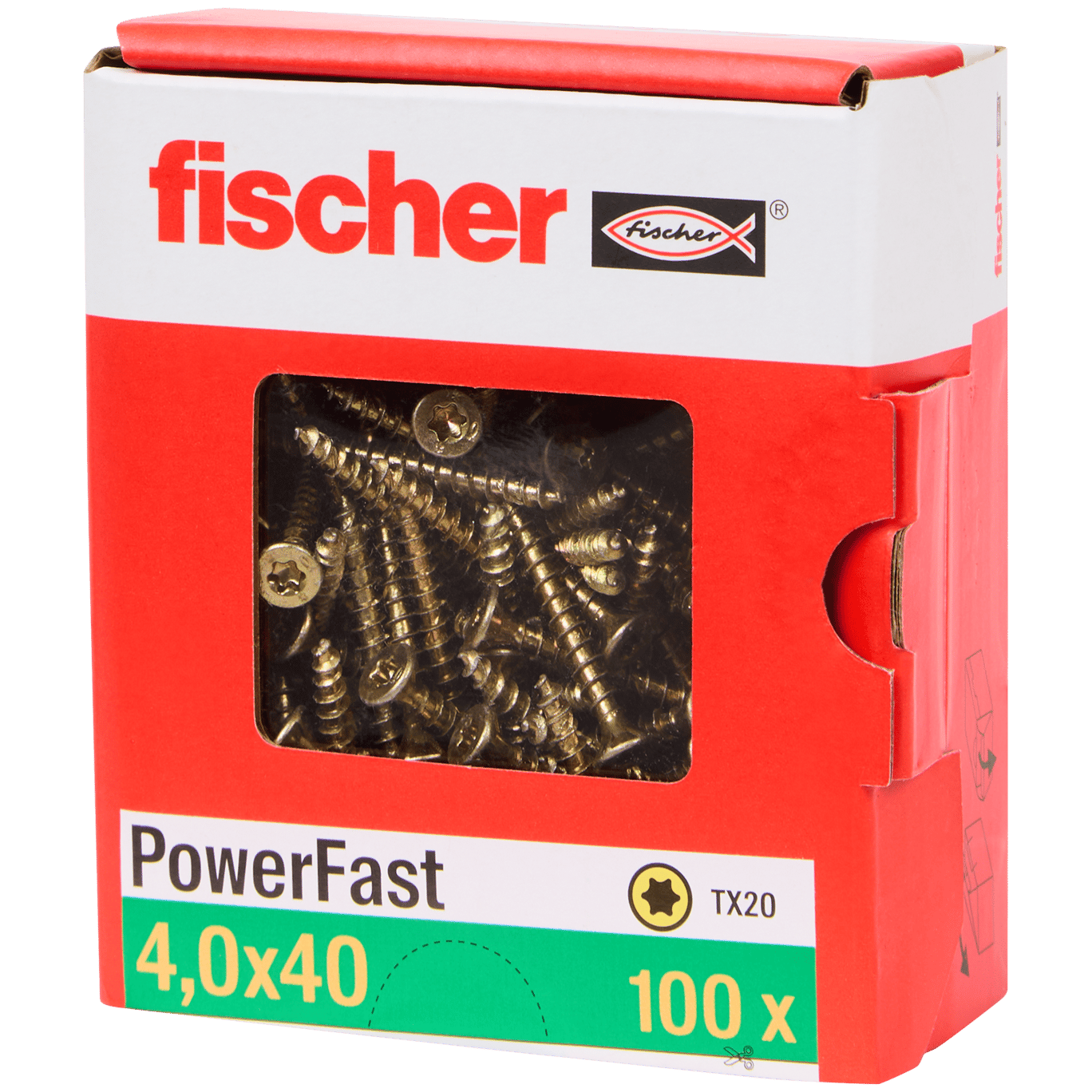 Tornillos para aglomerado Fischer