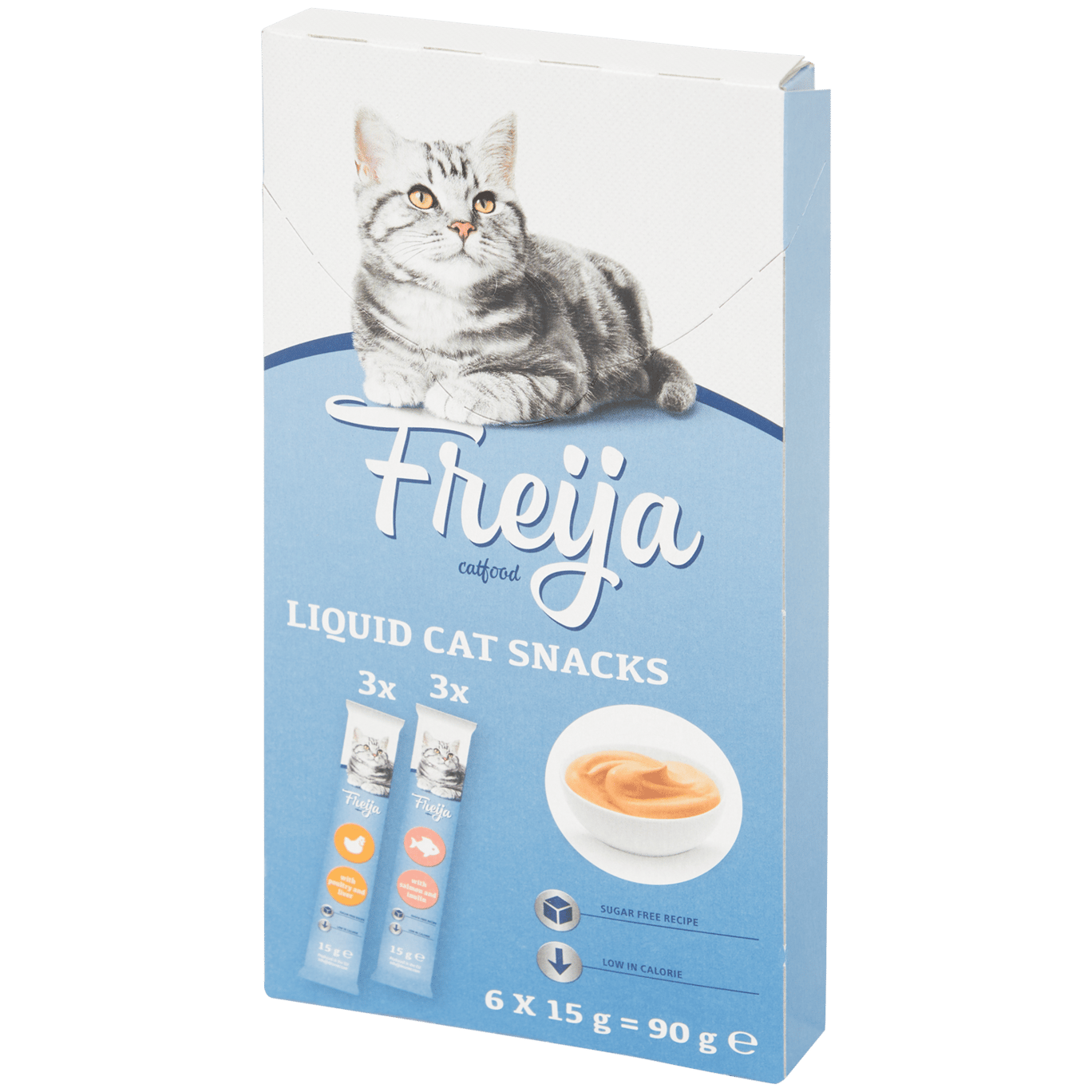 Friandises liquides pour chat Freija