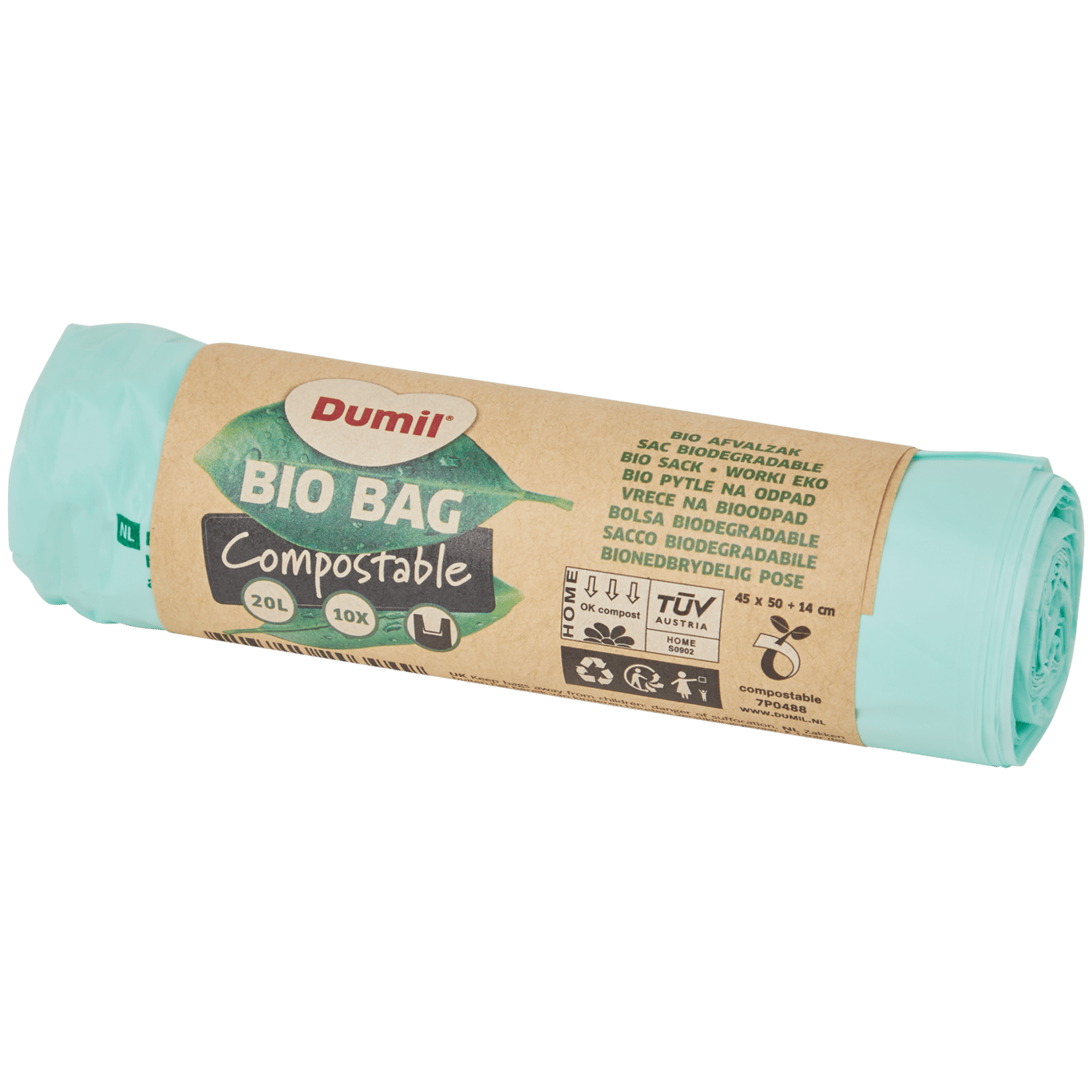 Bolsas de basura biodegradables Dumil