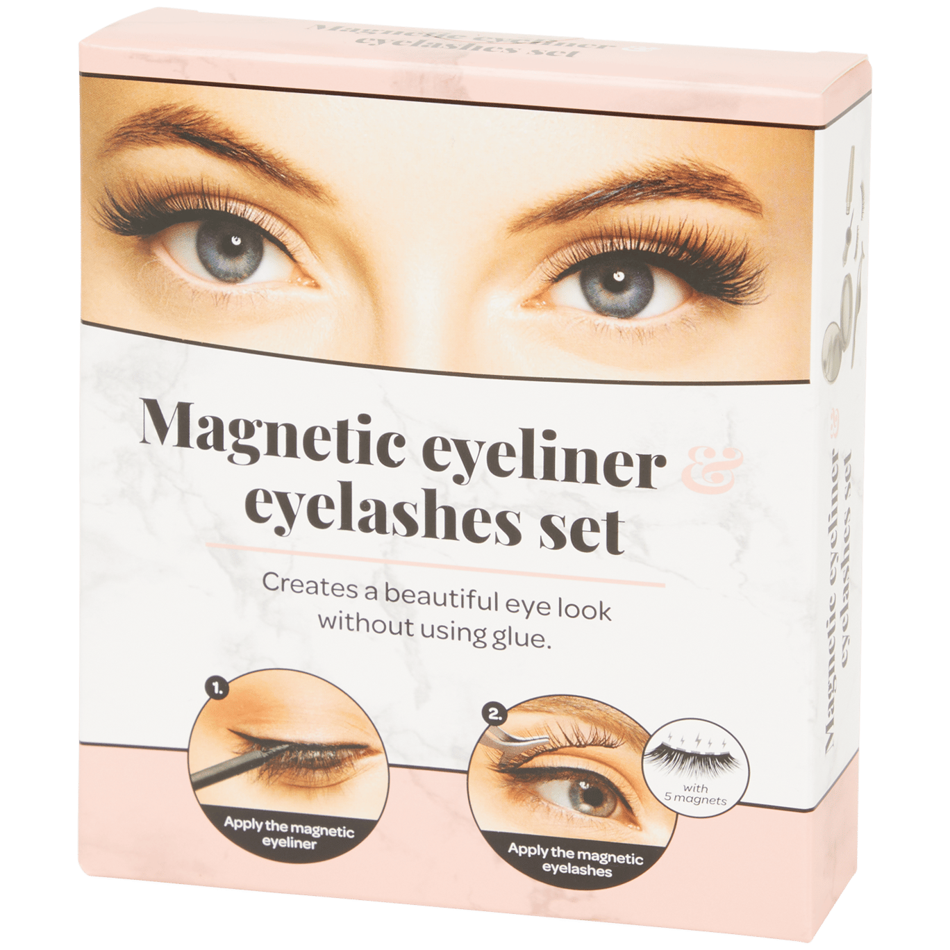 Magnetyczne rzęsy z eyelinerem