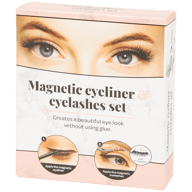 Conjunto de pestanas magnéticas e eyeliner