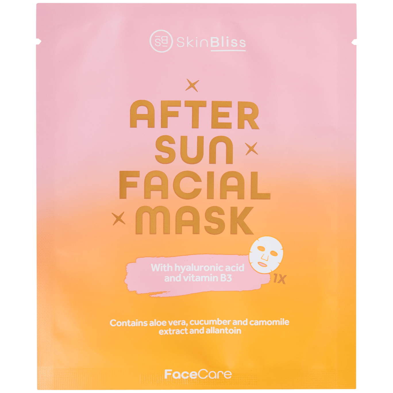 Máscara facial aftersun Skin Bliss