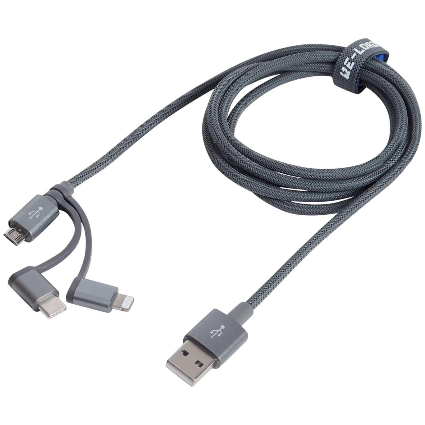 Kabel 3 w 1 do ładowania i przesyłania danych Re-load