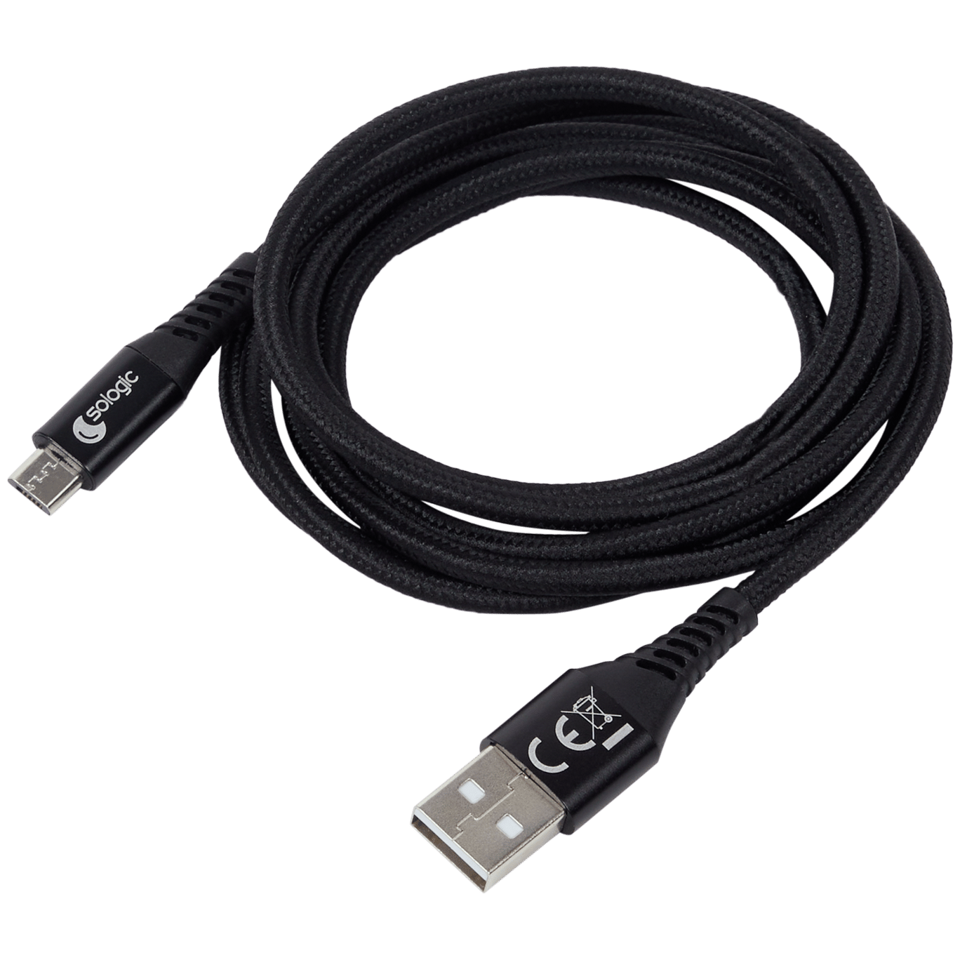 Cable de carga y datos Sologic Micro-USB