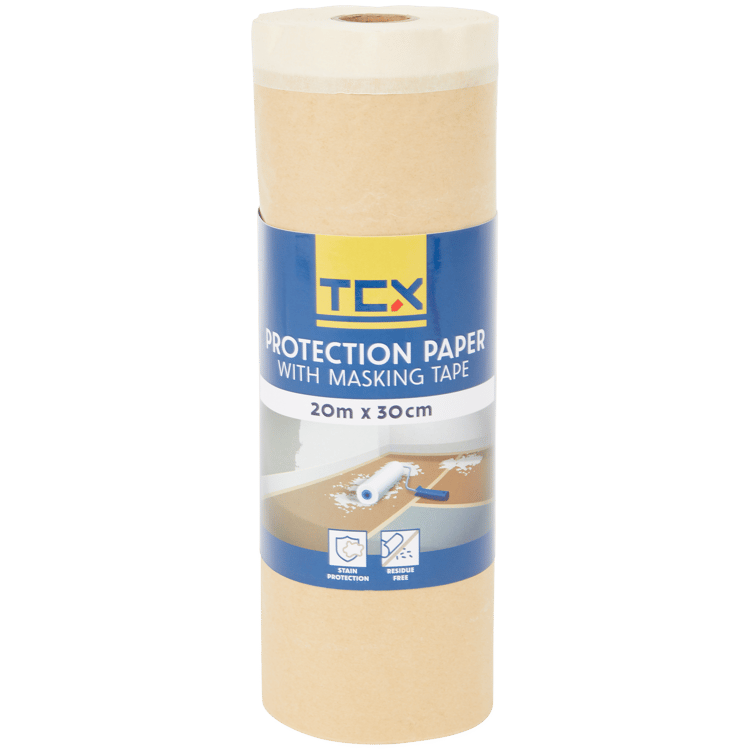 Fita adesiva com papel TCX