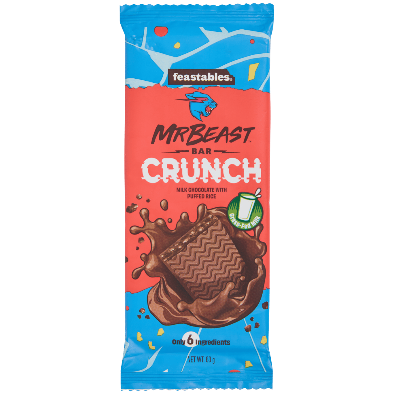 MrBeast chocoladereep Crunch