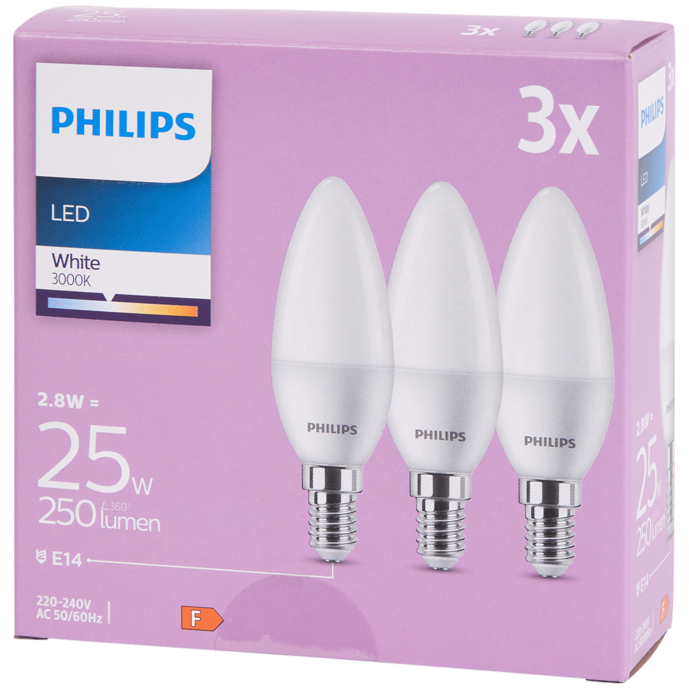 Bombillas con forma de vela Philips