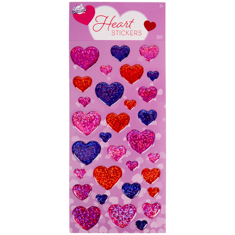 Adesivi a forma di cuore Craft Universe