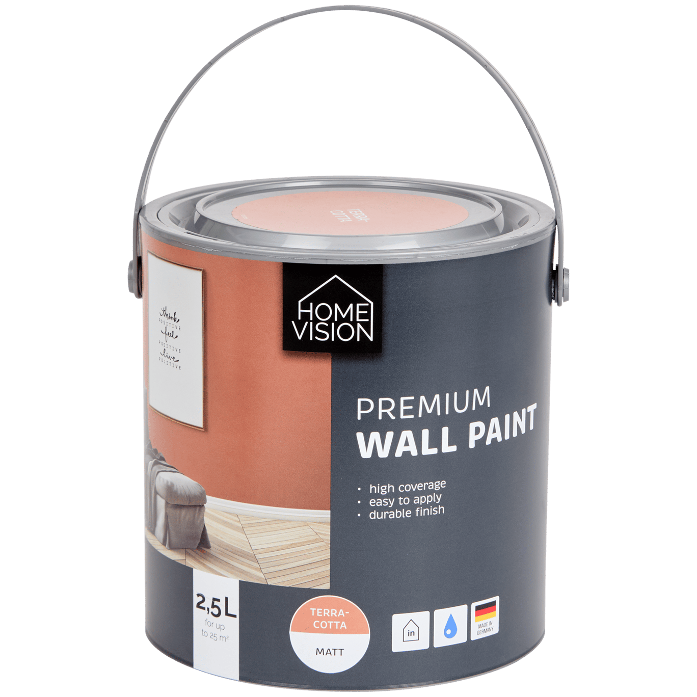 Home Vision premium muurverf terracotta