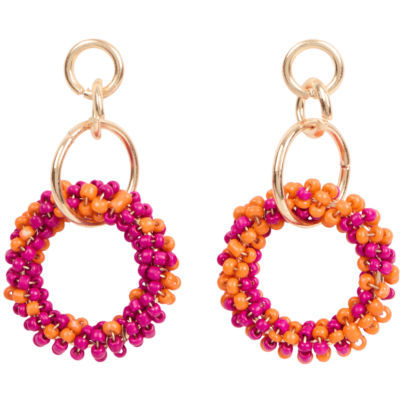 Boucles d’oreilles avec perles