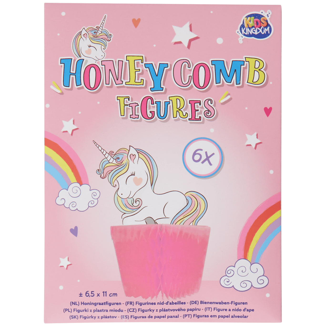 Kids Kingdom honeycomb feestdecoratie