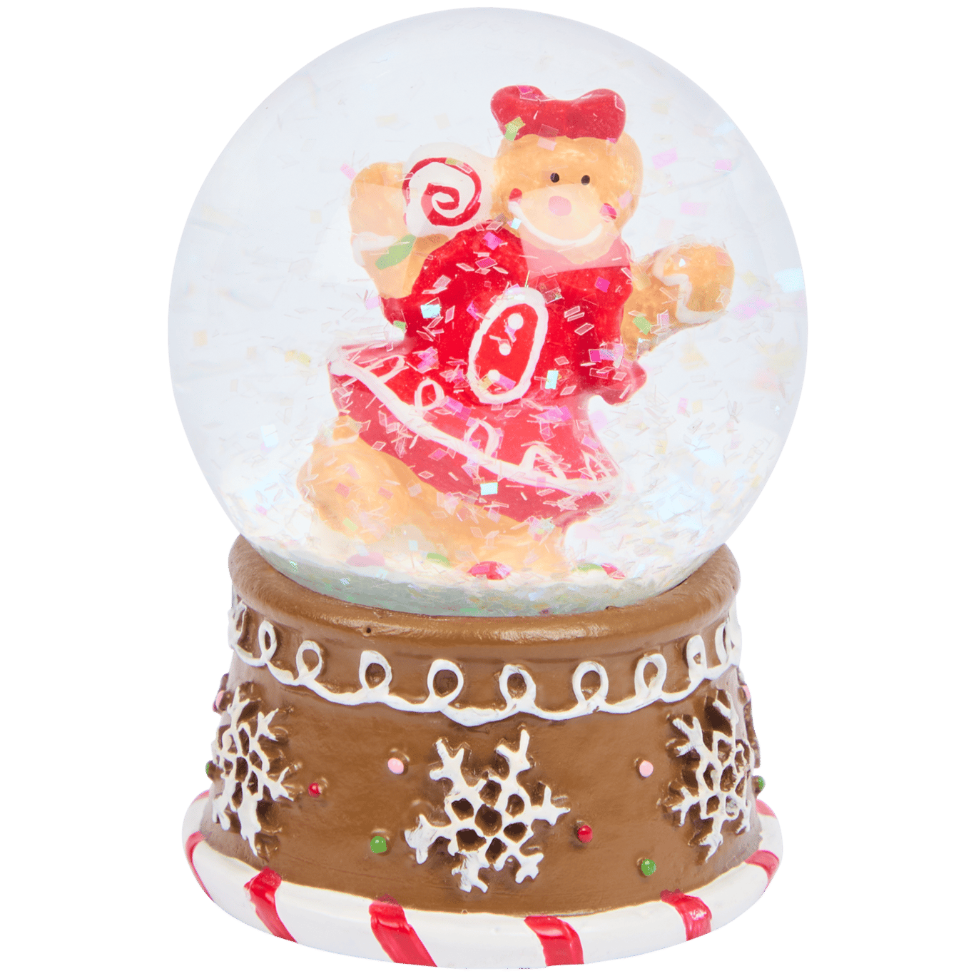 Home Accents Schneekugel mit Weihnachtsfiguren