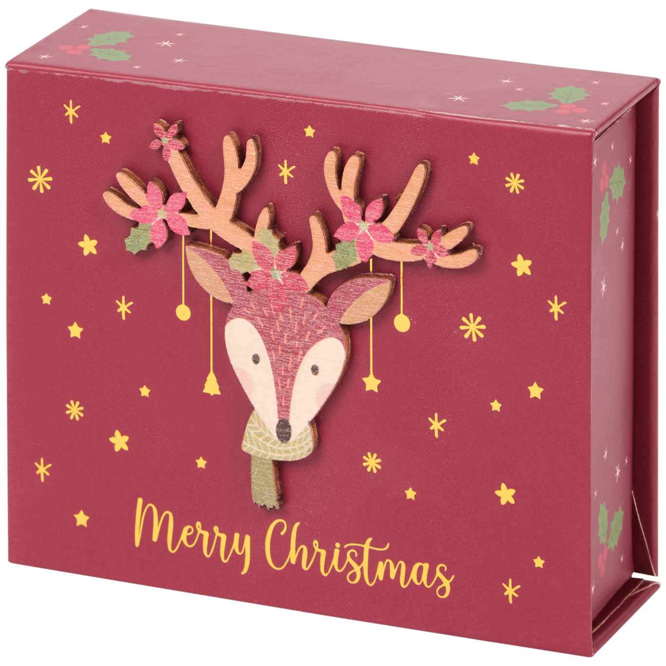 Weihnachtliche Geschenkbox mit Musik