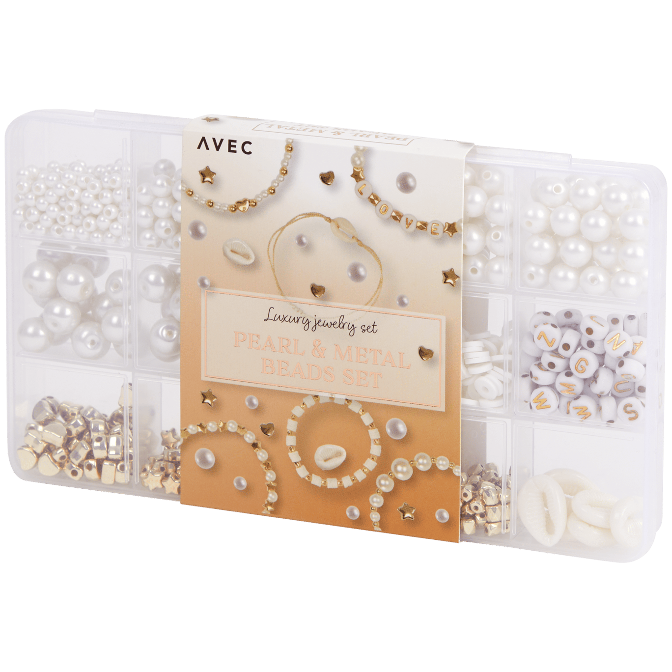 Kit bijoux de perles Avec