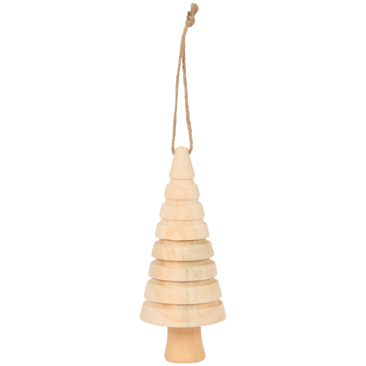 Home Accents houten kerstboomhanger