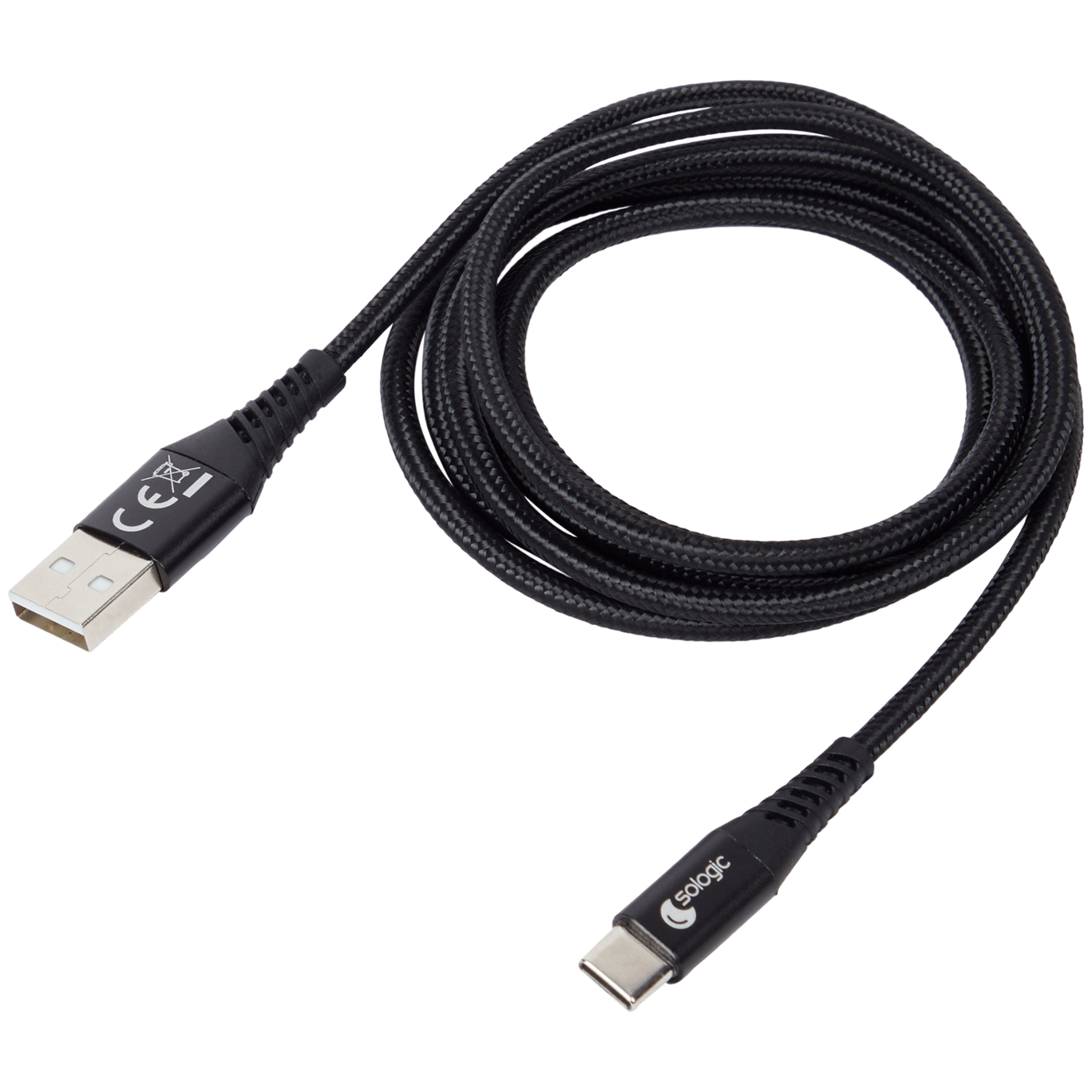 Câble téléphone,18W USB C vers USB Type C câble USBC PD chargeur rapide  cordon USB C type c câble pour Xiaomi Mi - Type WHITE - 2m