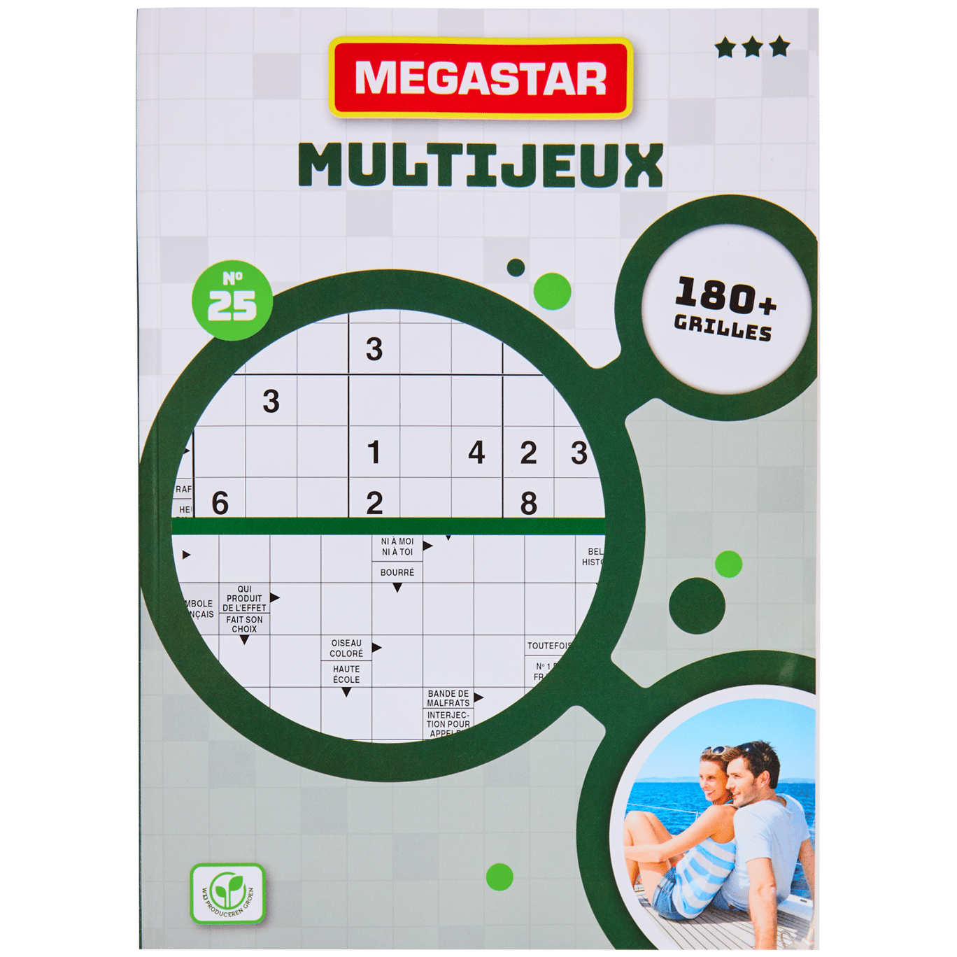 Livre de puzzles cérébraux Megastar 