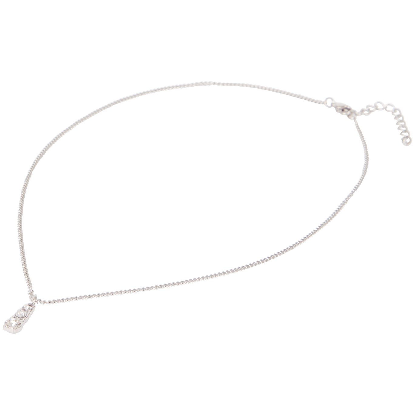 Collana di acciaio con cristalli Swarovski