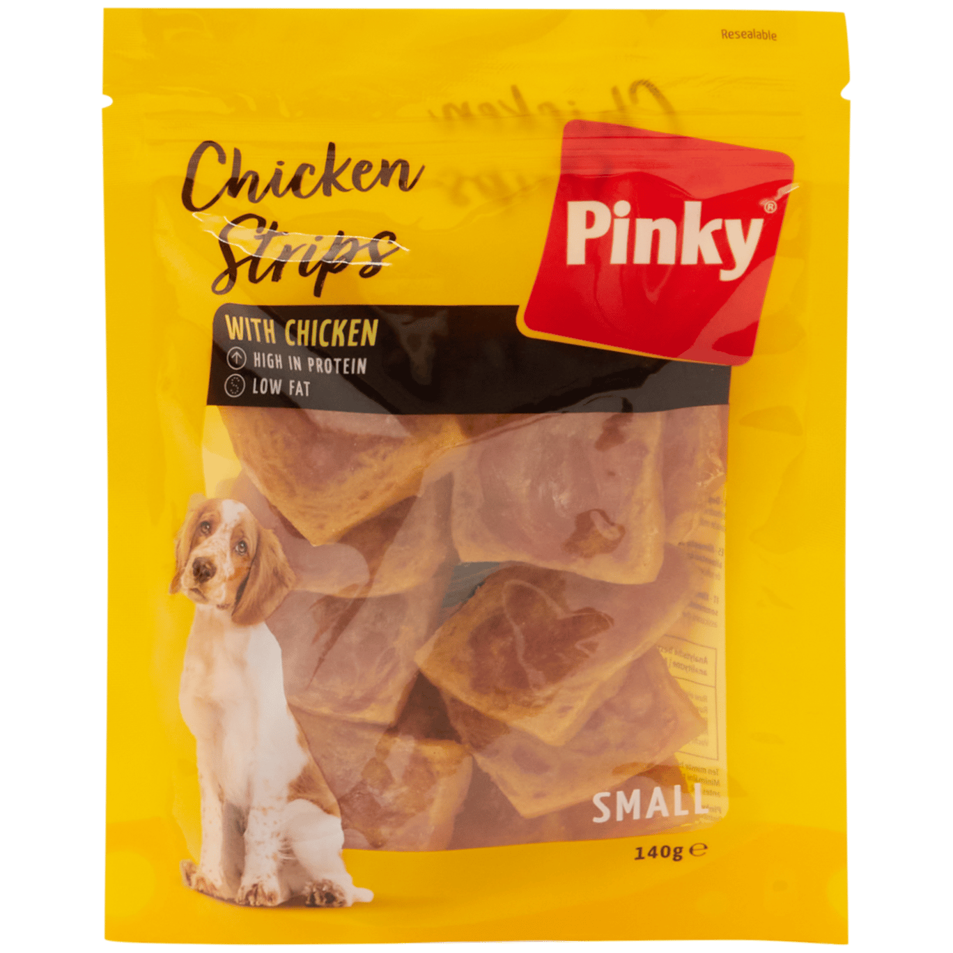 Snacks para cães Pinky Chicken Strips