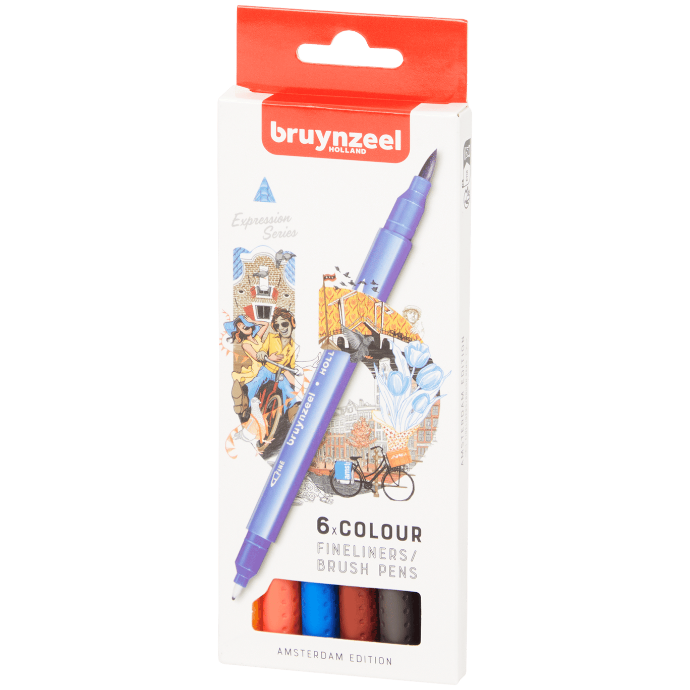 Uitwisseling galblaas Slagschip Bruynzeel fineliners/brush pennen | Action.com