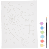 Kit créatif peinture sur toile Kids Kingdom