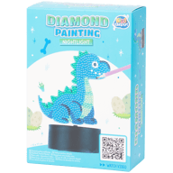 Kids Kingdom Diamond Painting Nachttischleuchte