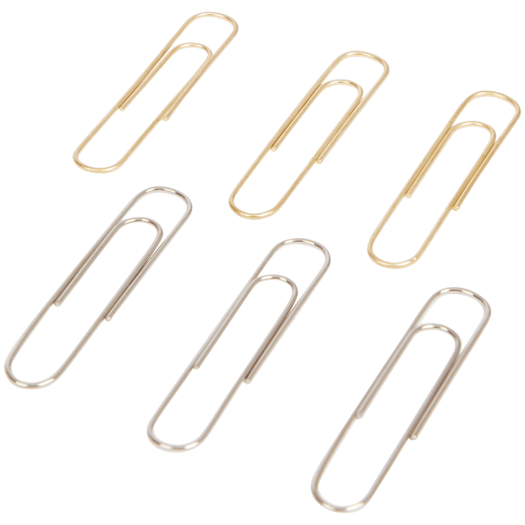 Paperclips of papierklemmen