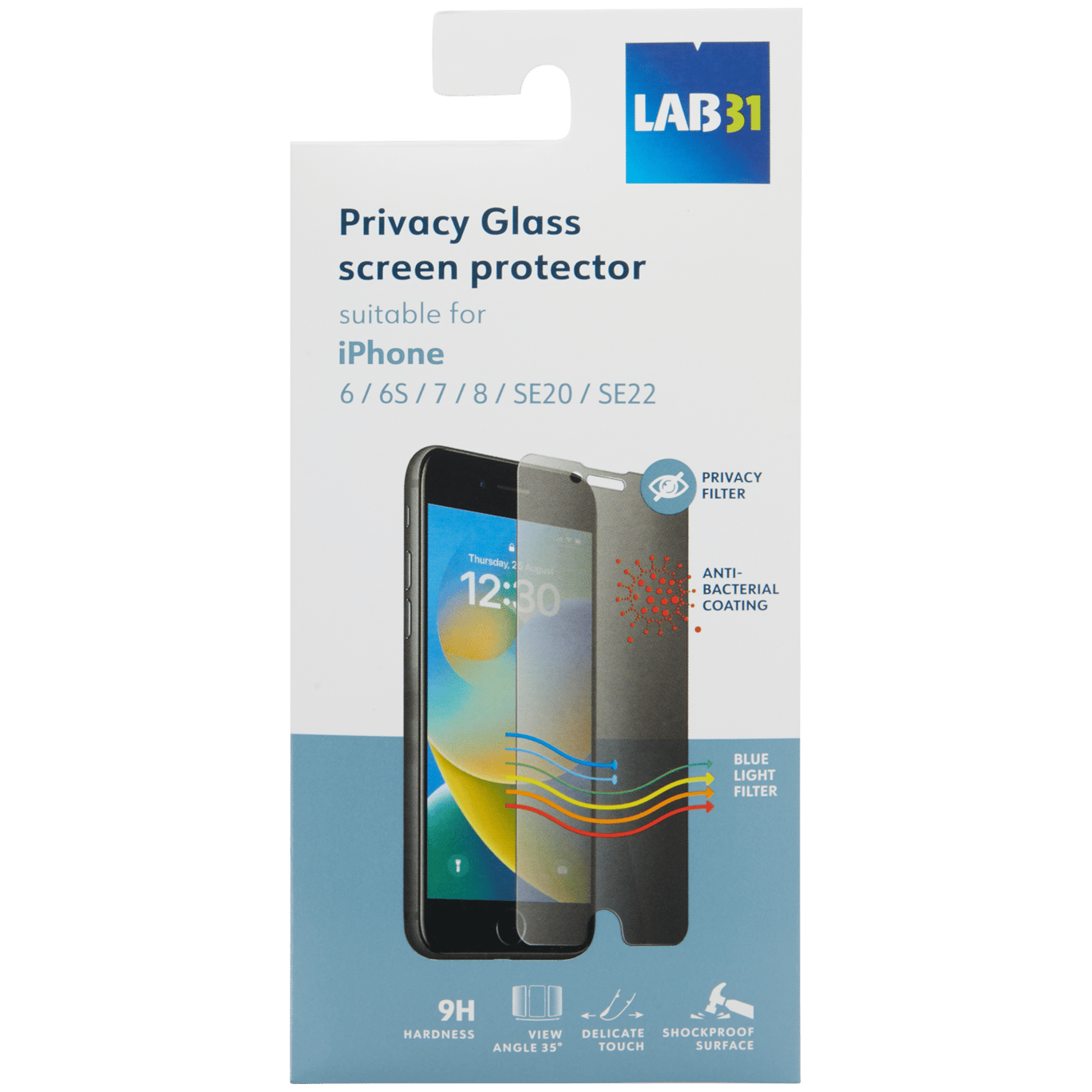 Protetor de ecrã com filtro de privacidade Lab31