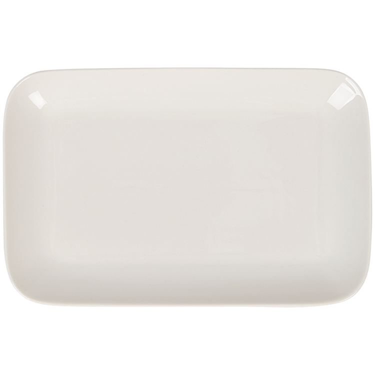 Assiette rectangulaire