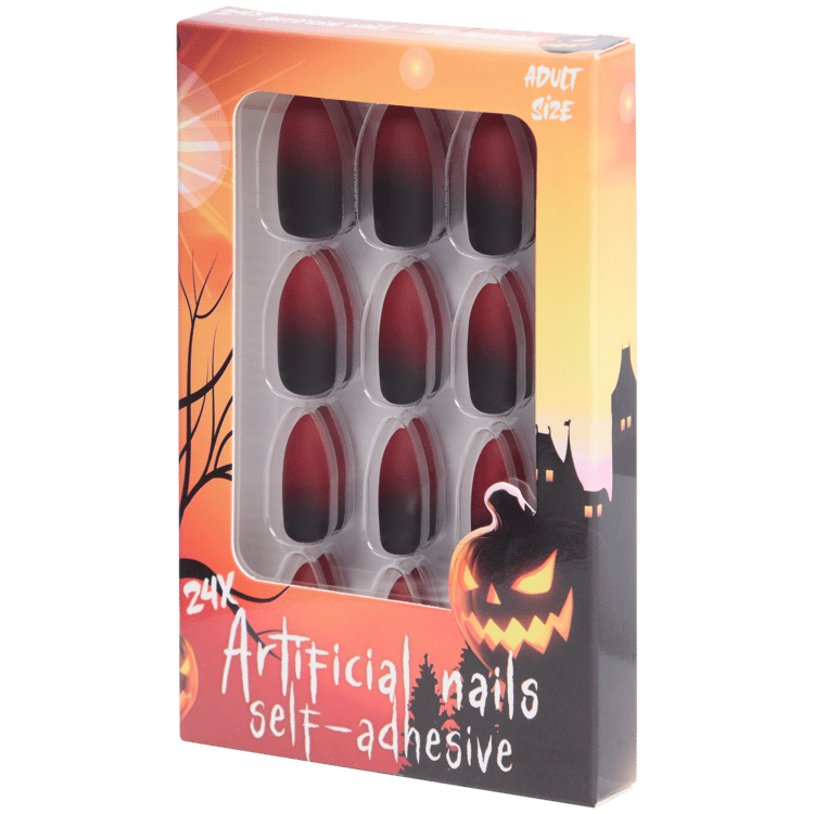 Halloween zelfklevende kunstnagels