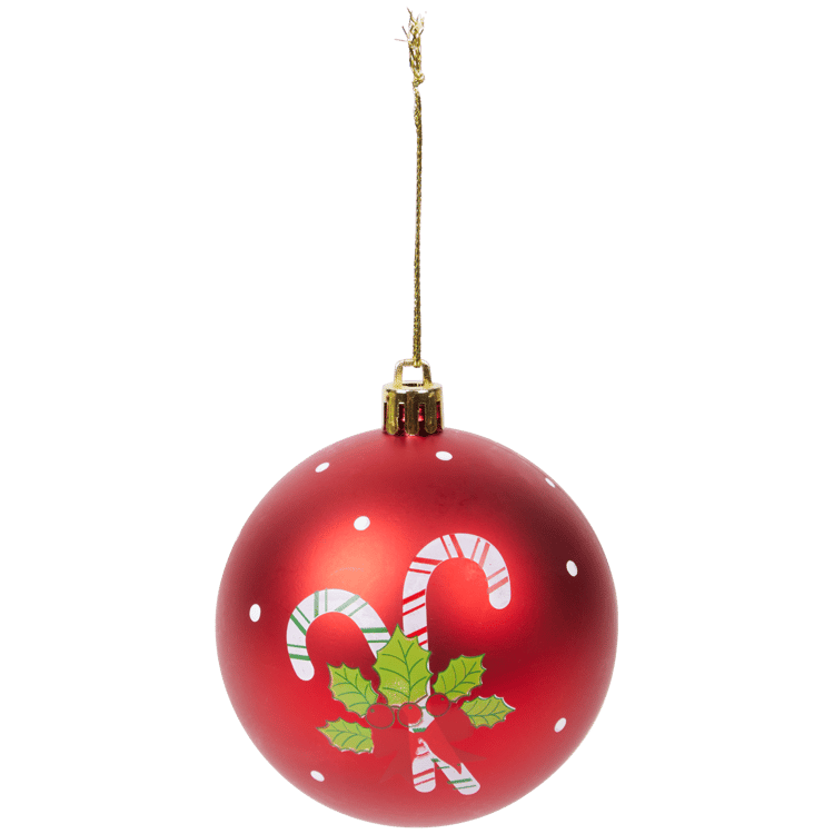 Palla di natale in plastica Absolu Chic