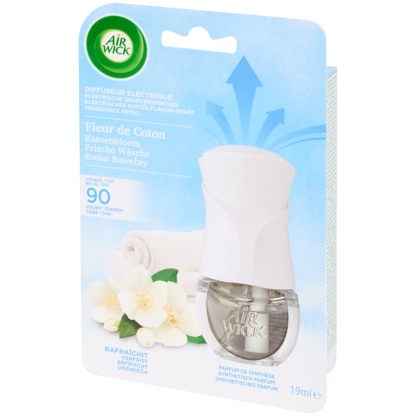 Diffuseur de parfum électrique Air Wick Fleur de coton