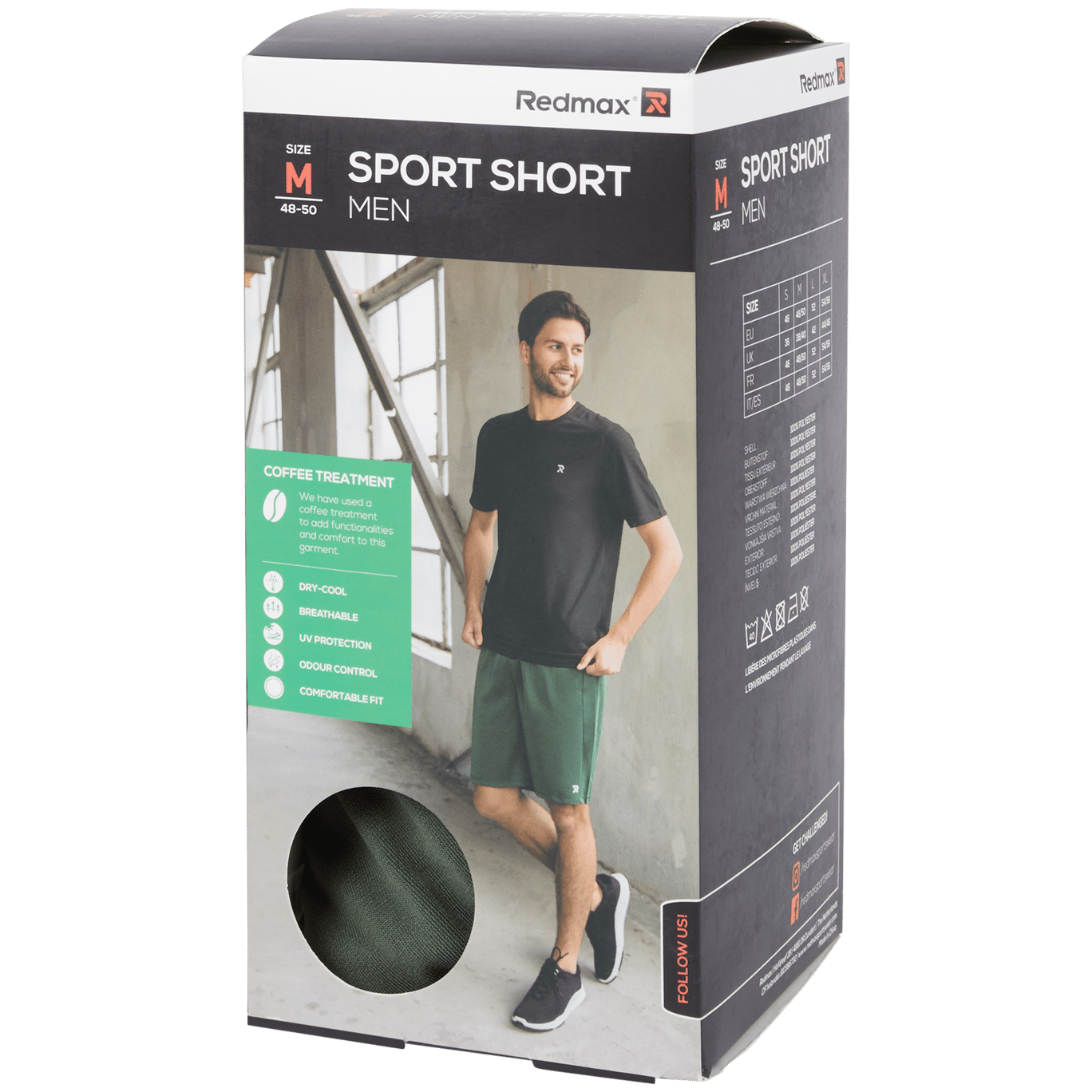 Redmax sportshort