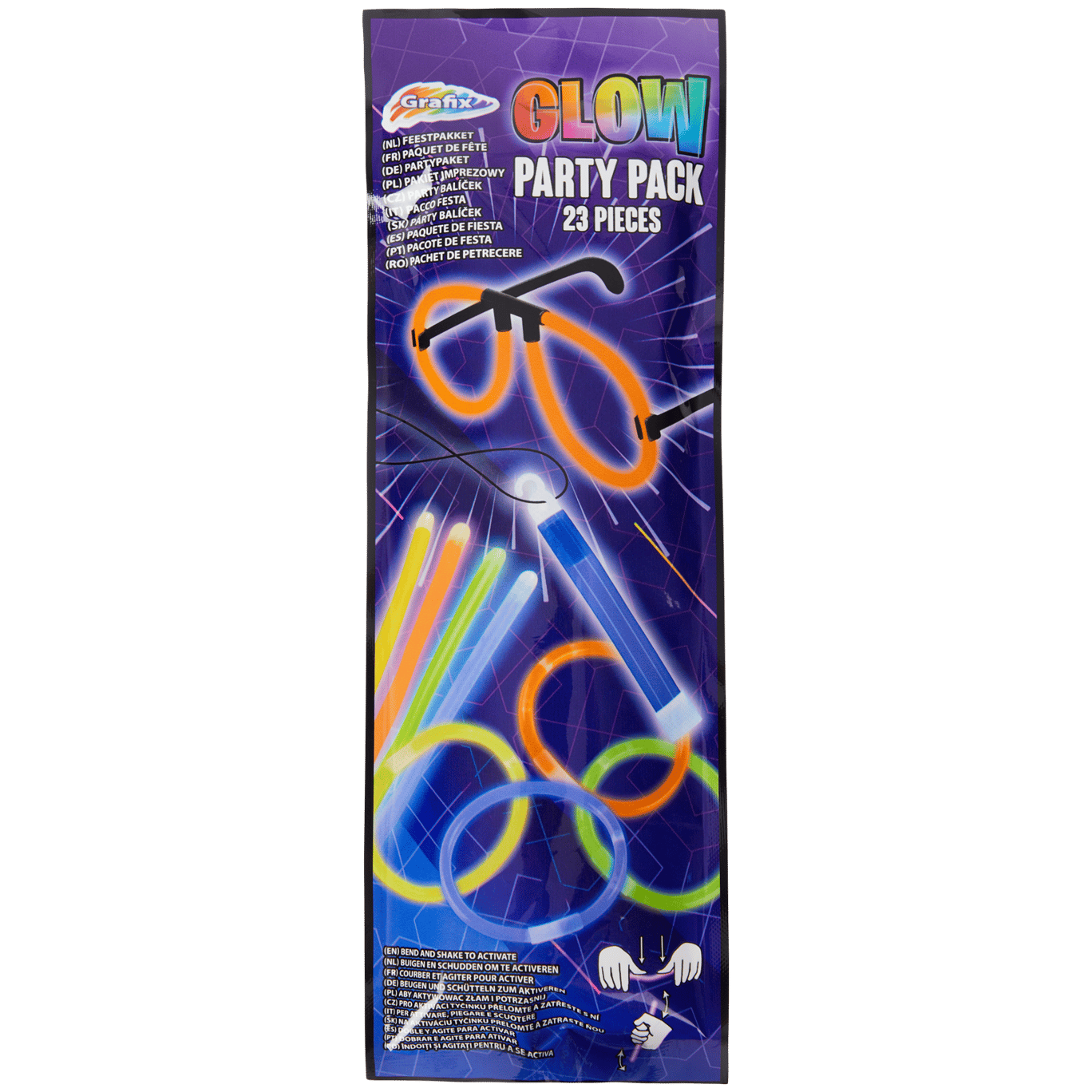 Glow-in-the-dark party pack