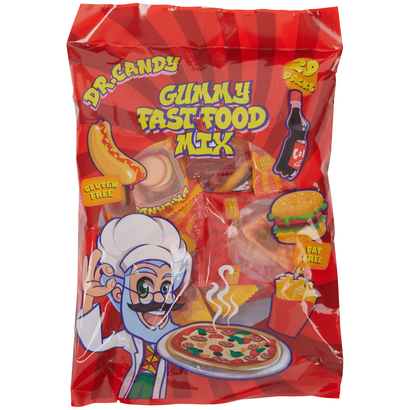 Dr. Candy Gummy Fast Food Mix