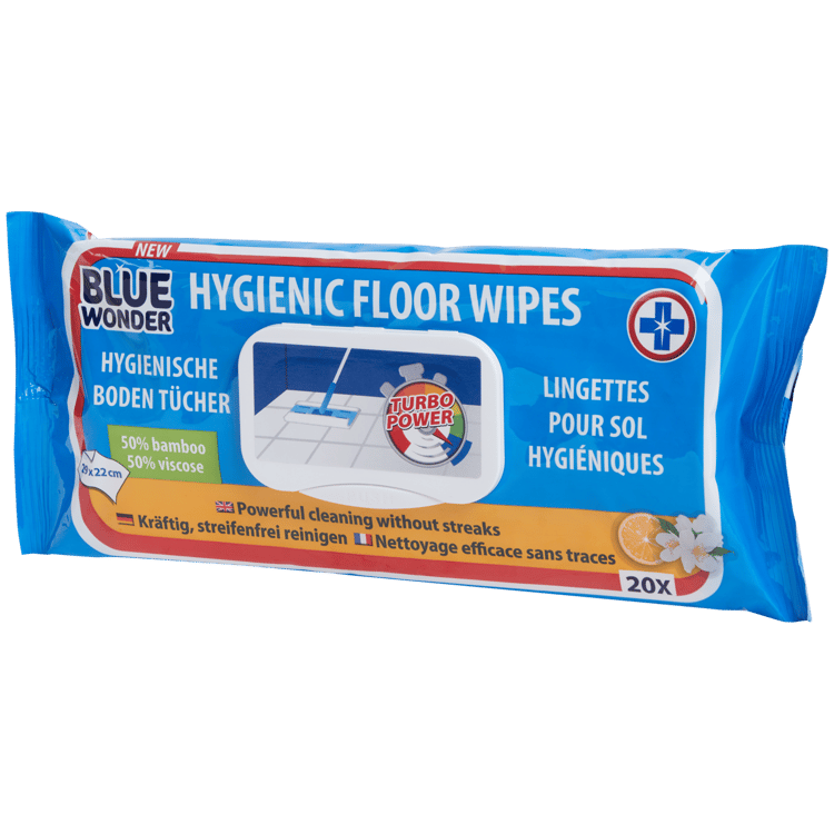 Blue Wonder hygiënische vloerdoekjes