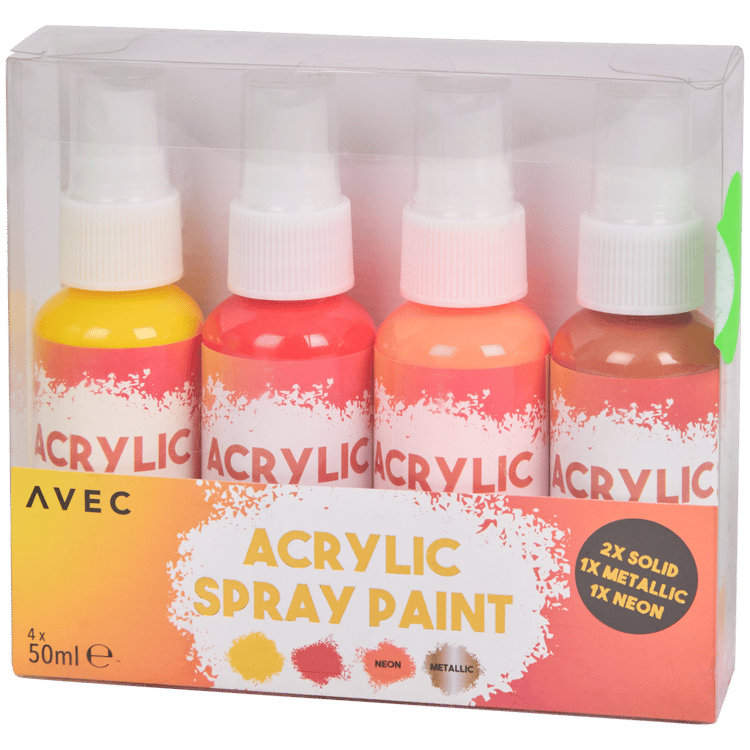 Avec acrylspray