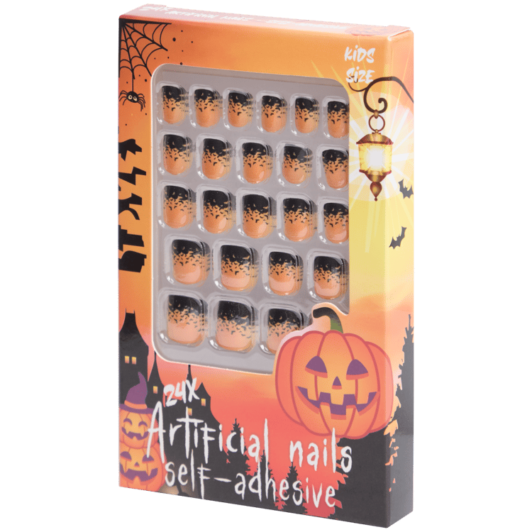 Faux ongles adhésifs Halloween