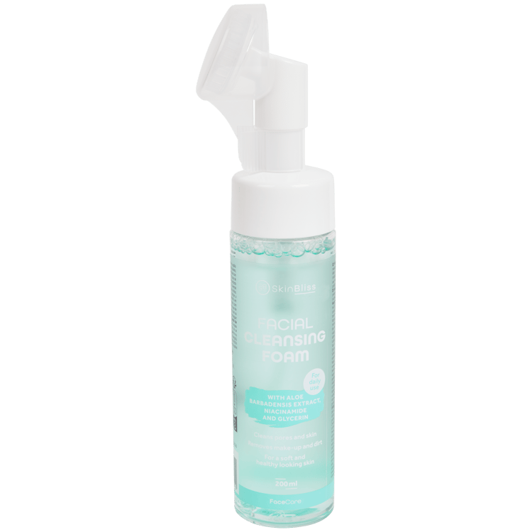 Espuma limpiadora facial con cepillo de limpieza Skin Bliss