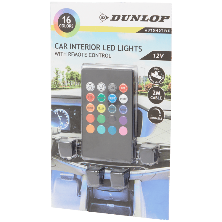 Dunlop auto-interieur ledlampjes